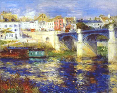 The Bridge at Chatou Pierre-Auguste Renoir
